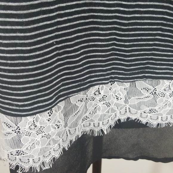 BOBEAU STRIPED SHORT SLEEVES TOP💥 - Picture 6 of 10